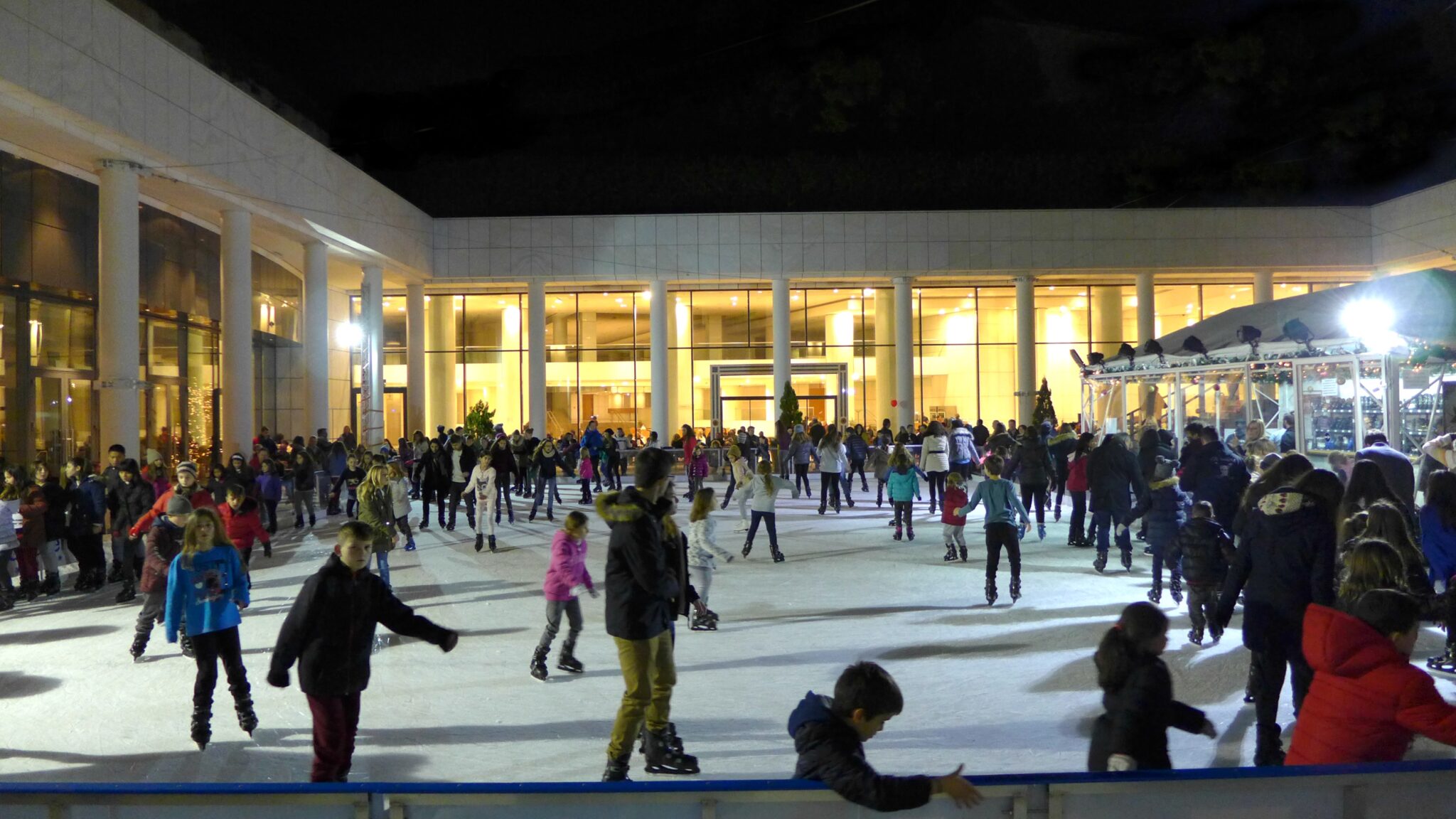 The ice rink at the Athens Concert Hall / Photo: Ice Arena