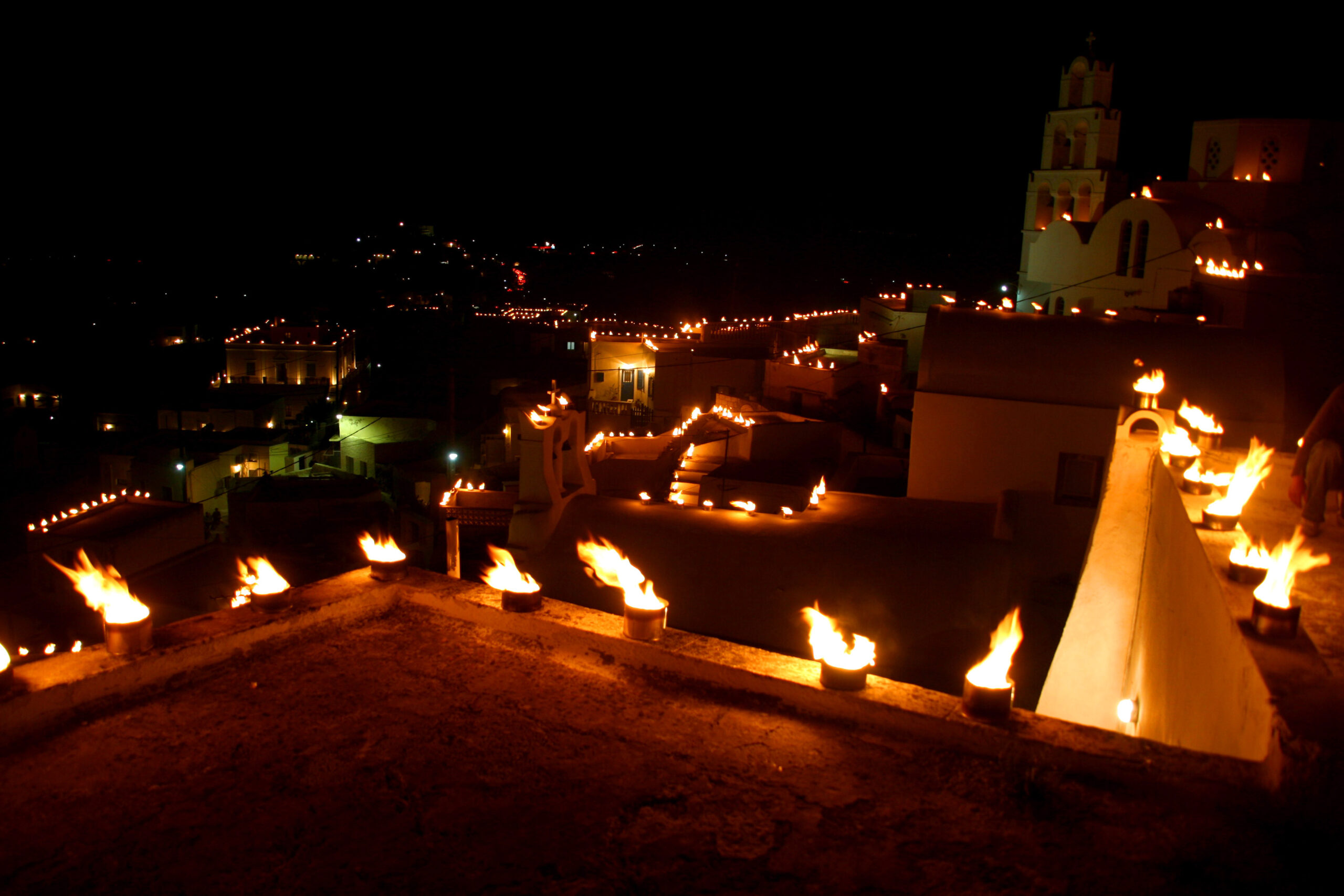 Traditions pascales à Santorin