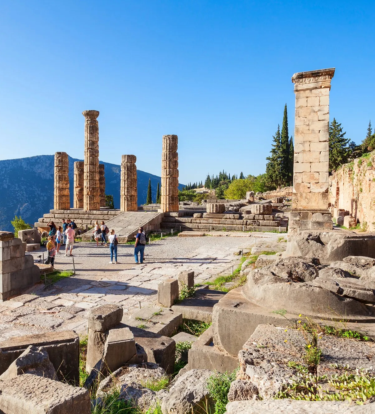 athens delphi tour photos