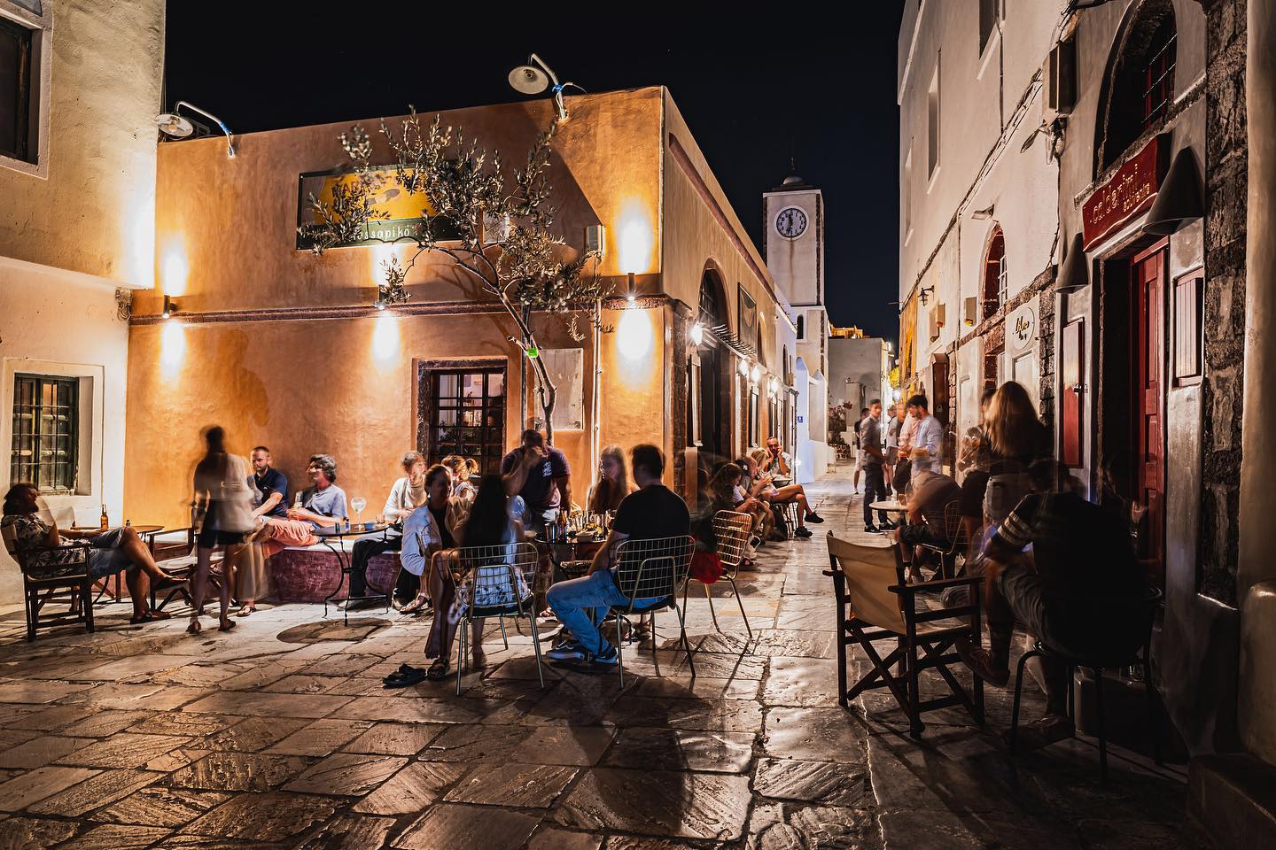 Santorini Nightlife  Santorini, Night life, Cyclades islands