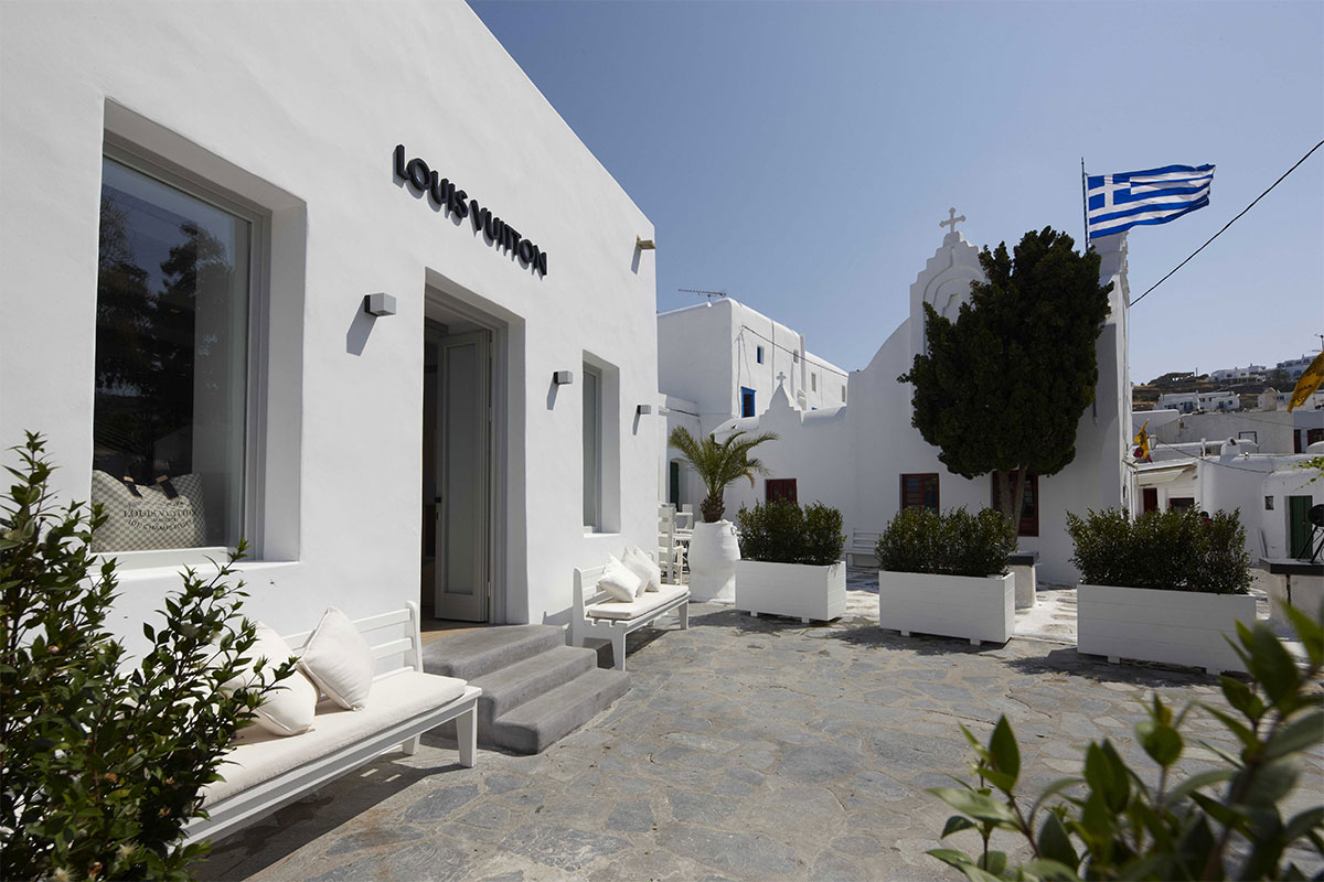 Luxury Brands in Mykonos Greece