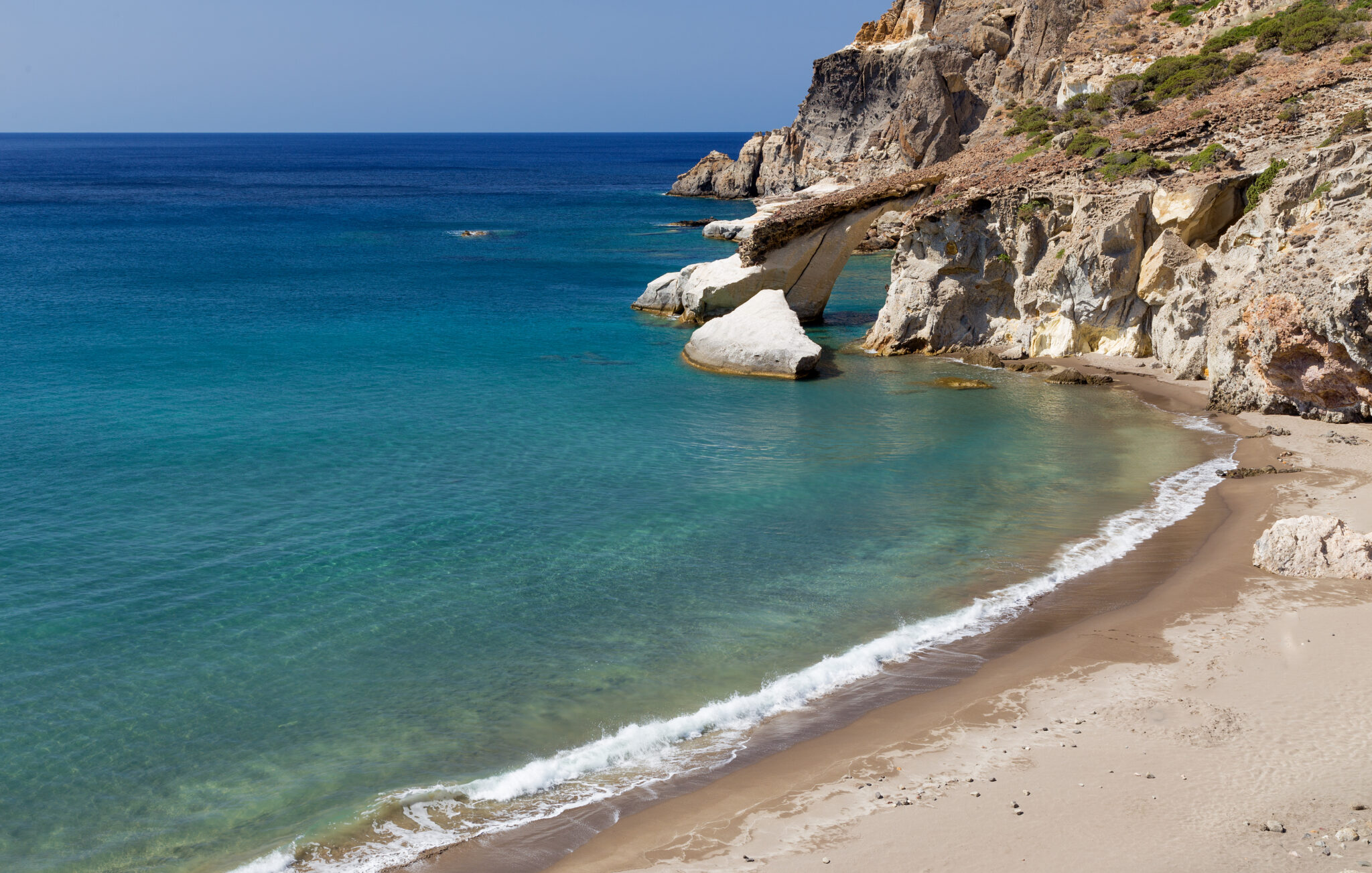 gerontas beach milos