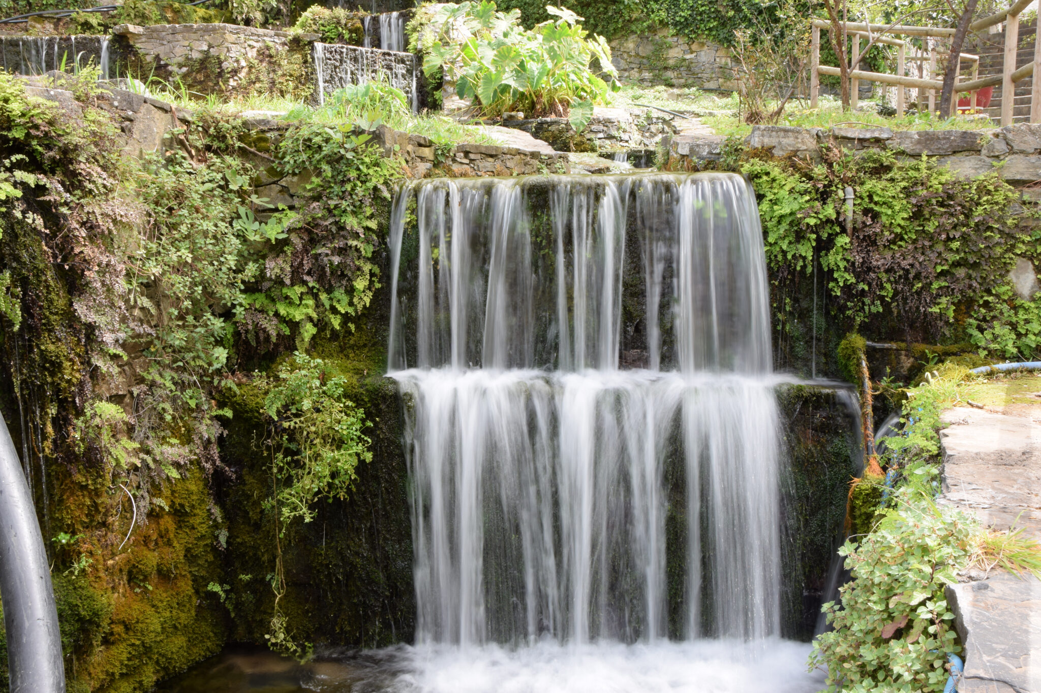 The waterfalls at Argyroupoli, Crete