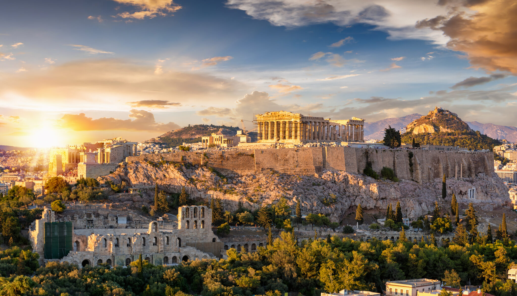 athens city tourist map