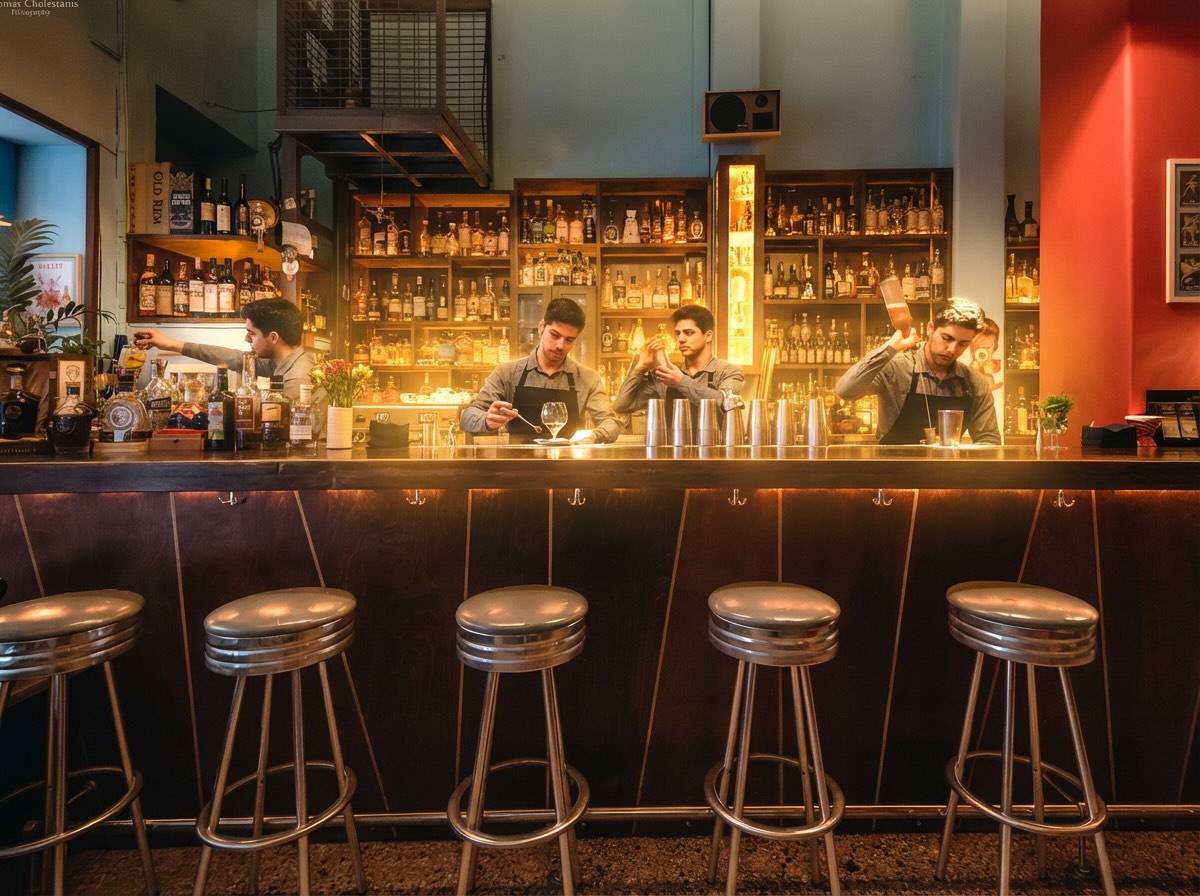 The Best Cocktail Bars in Athens / Baba Au Rum