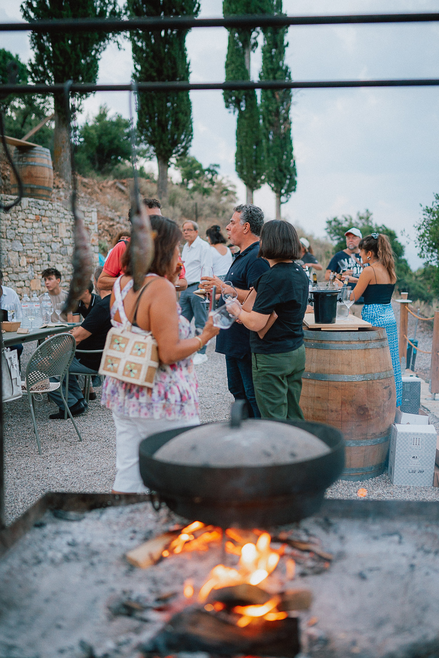 Open fire cooking / Alexia Amvrazi