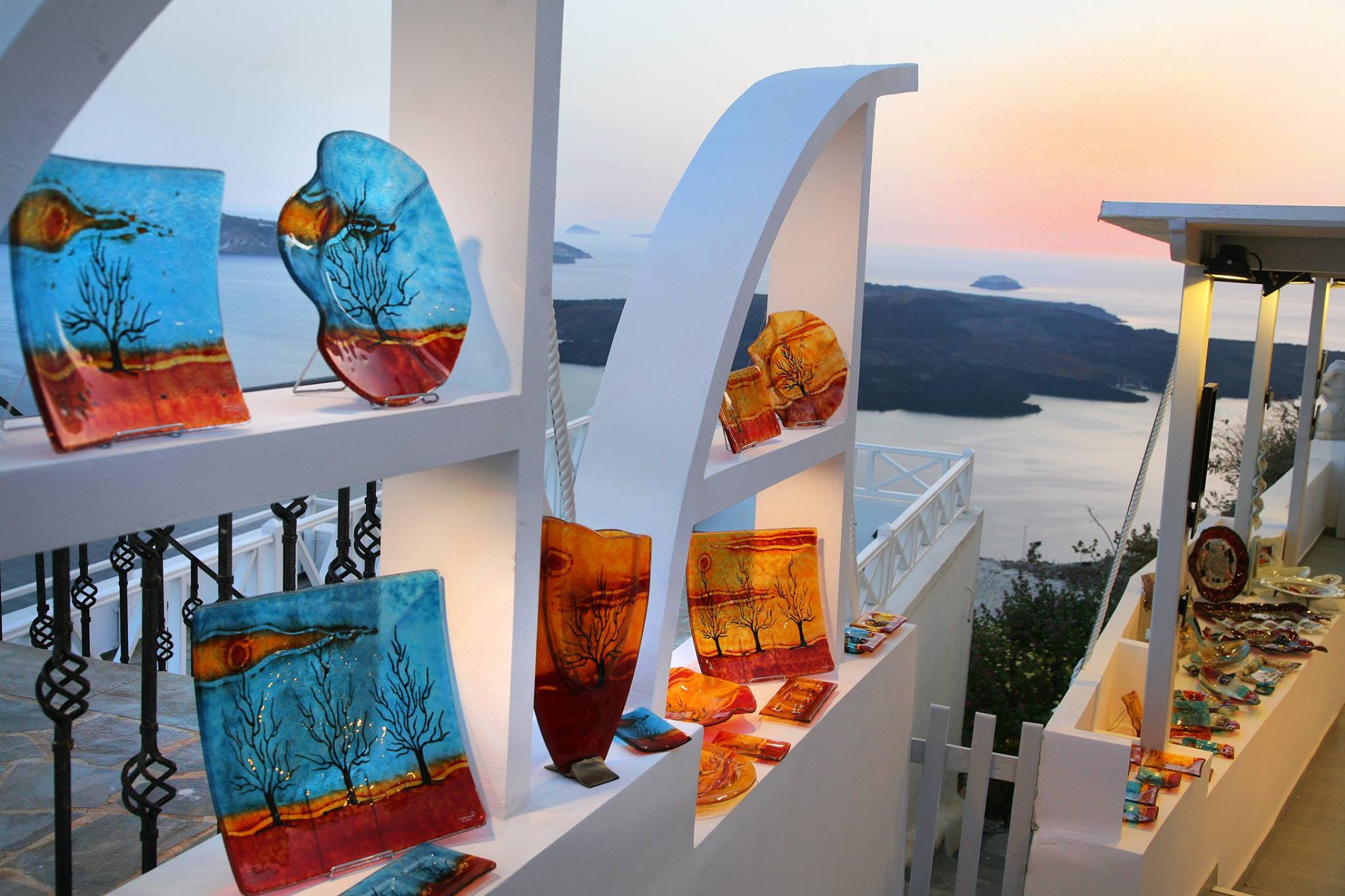 Glass Fusion pieces by Mrs Mary / Art of the Loom Galleries