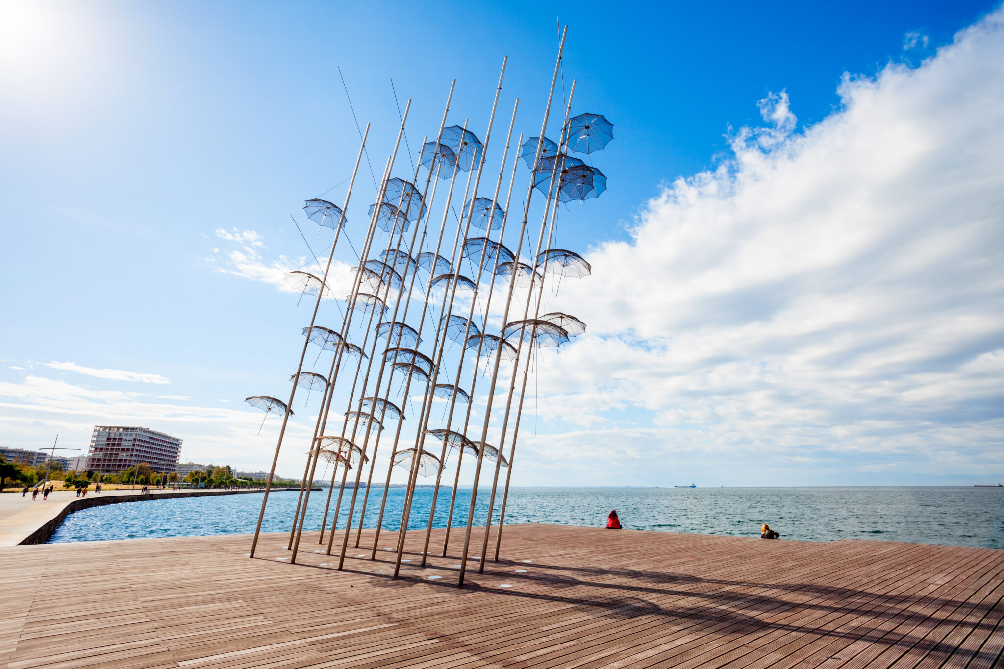 Umbrellas Sculpture / Shutterstock