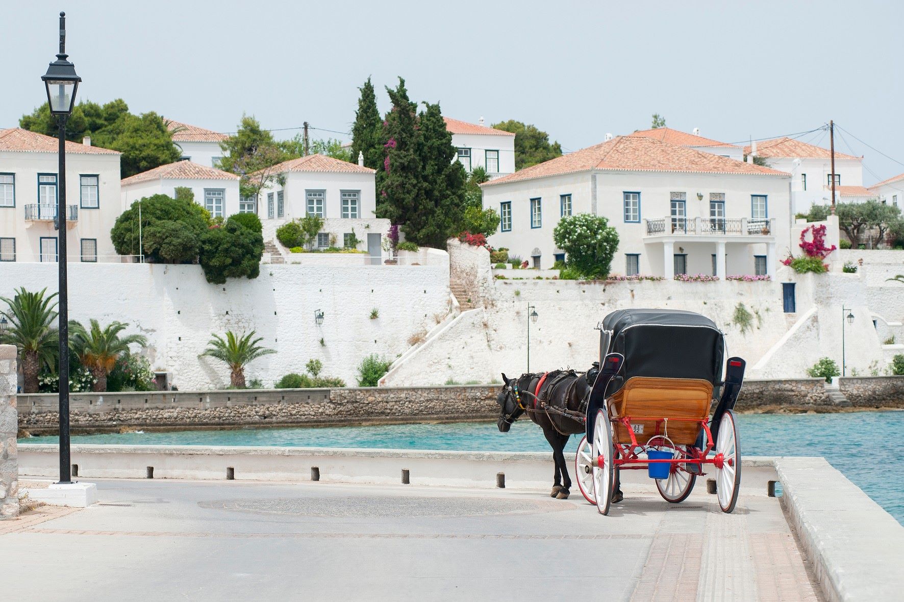 Take a horse and carriage ride around Spetses