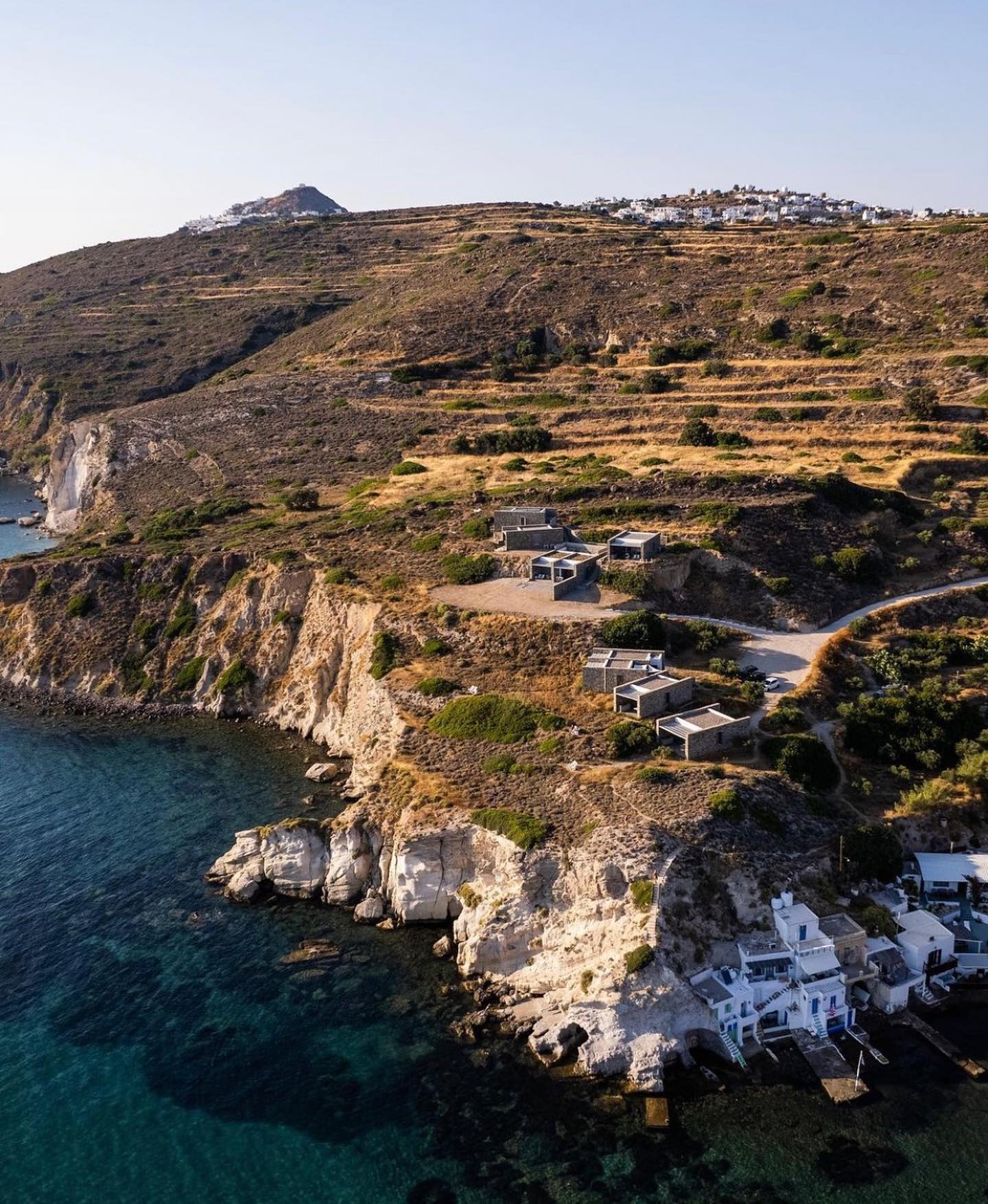 Aerial views of Skinopi Lodge
