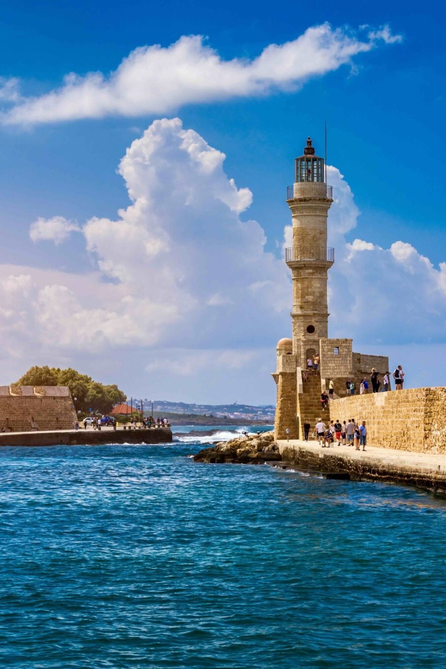 The Venetian Harbor Lighthouse of Chania