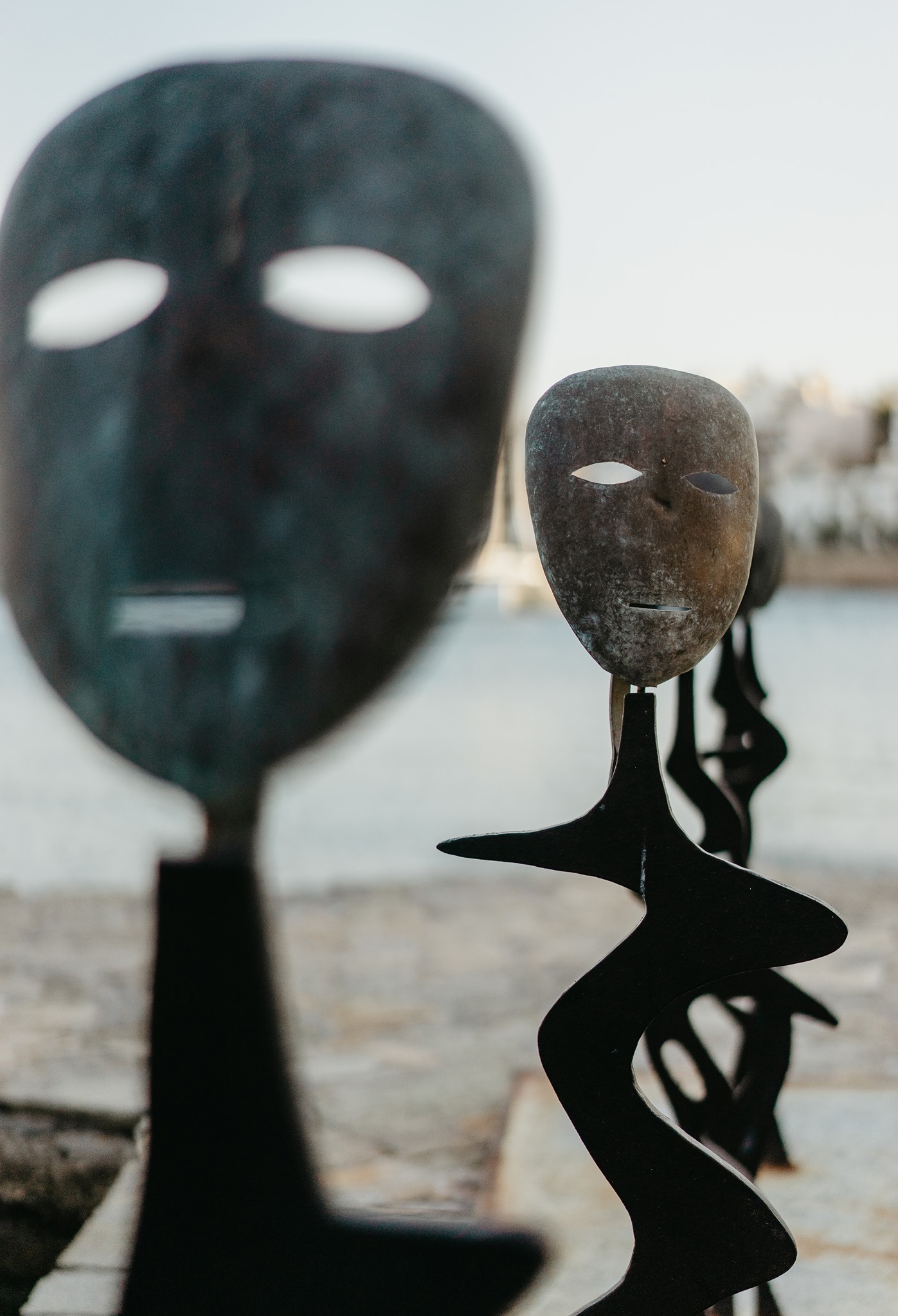 Sculpture garden artwork