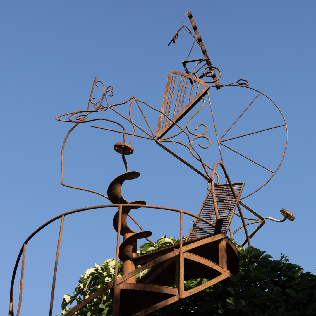 Sculpture garden artwork
