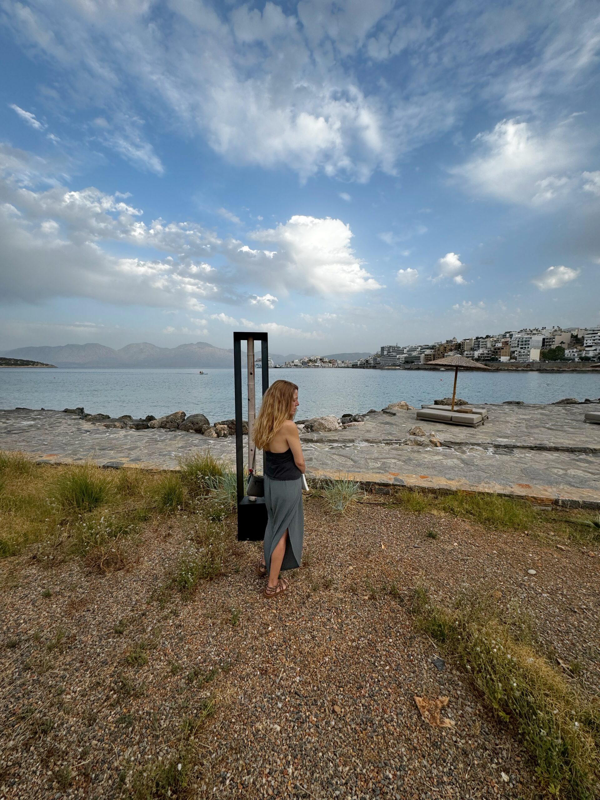 Sculpture garden sound installation