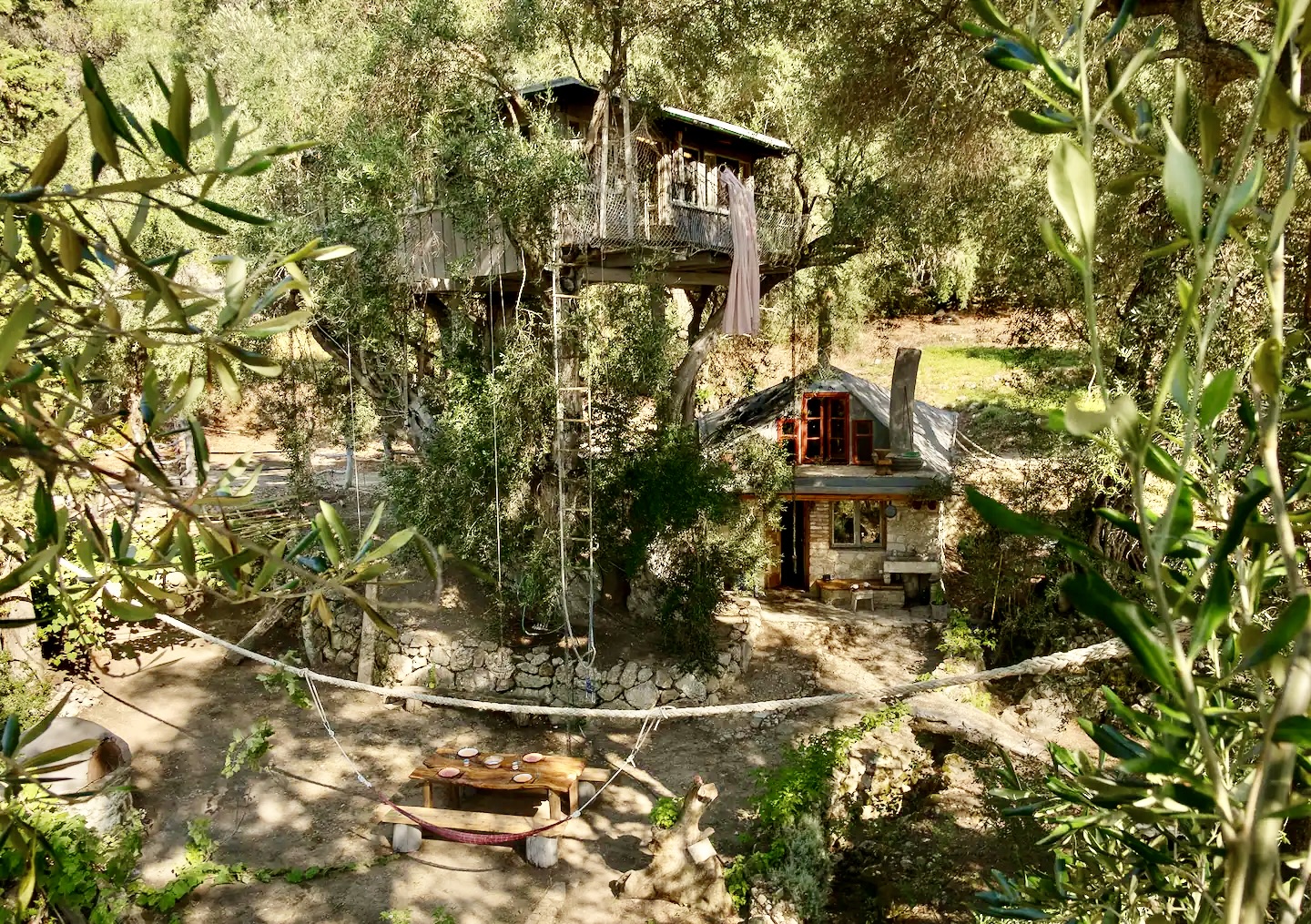 10 Unique Treehouses in Greece / Margaritis