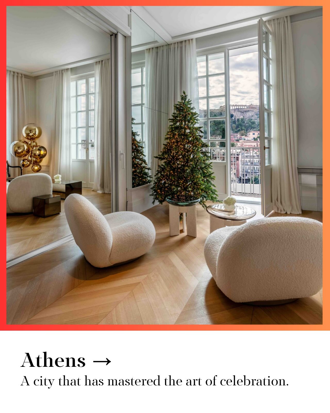 Where to travel in December in Greece