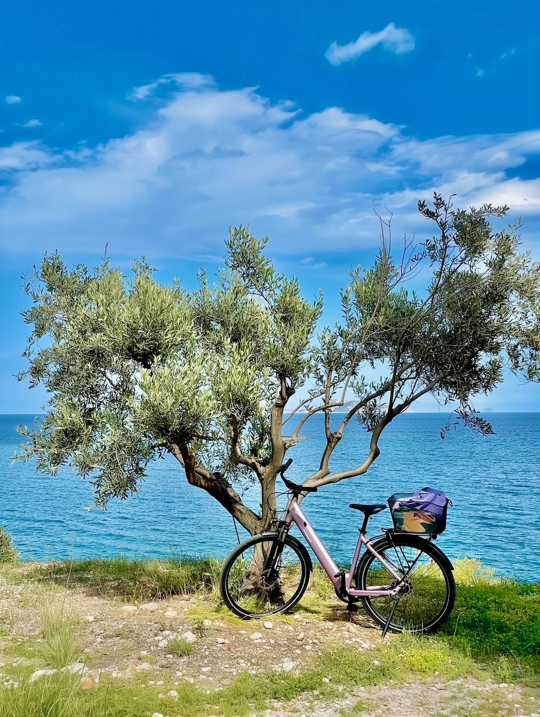 Cycling in Spetses