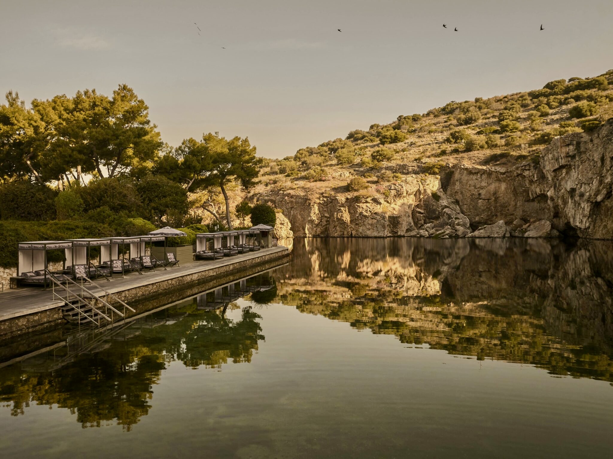 Best Thermal Springs of Greece / Lake Vouliagmeni
