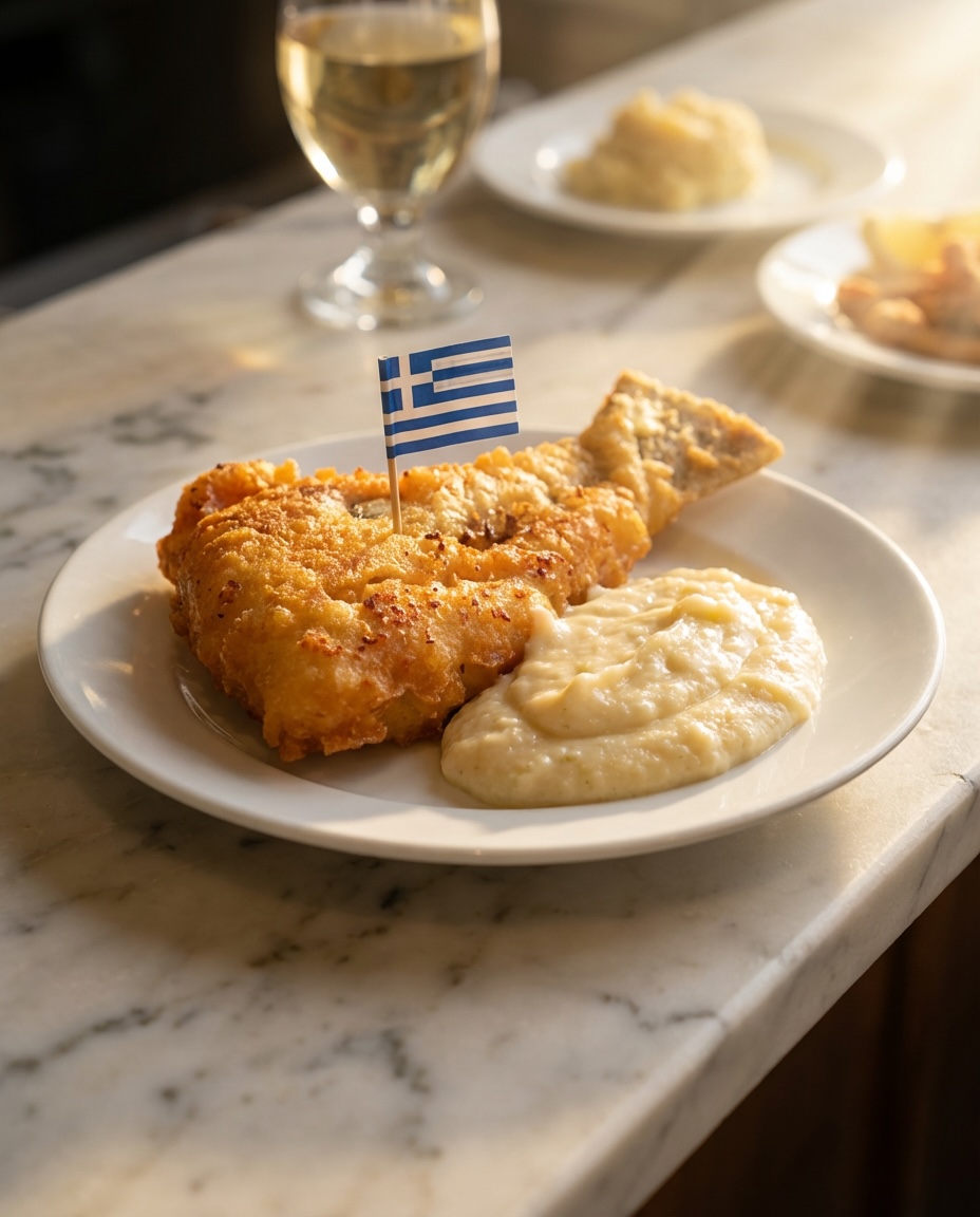 Where to Eat in Athens Bakaliaros Skordalia