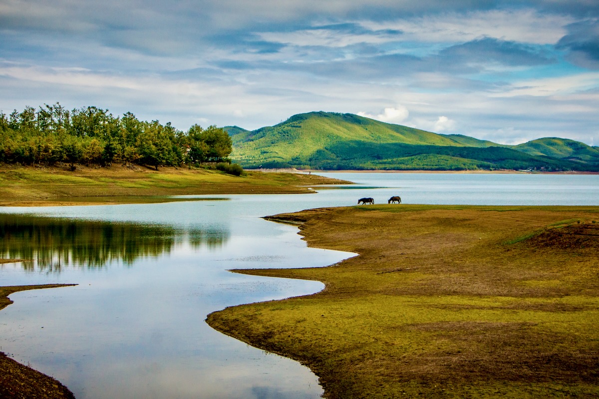 Working Remotely in Springtime Greece / Lake Plastiras