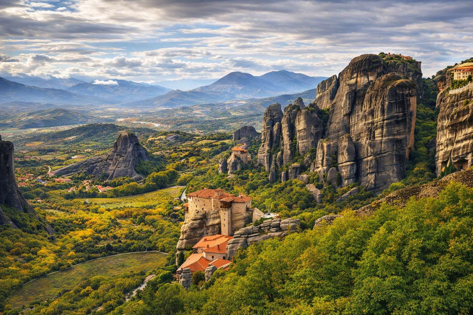 Metsovo to Meteora: A Journey Along the Mountain Spine of the Pindus / Meteora