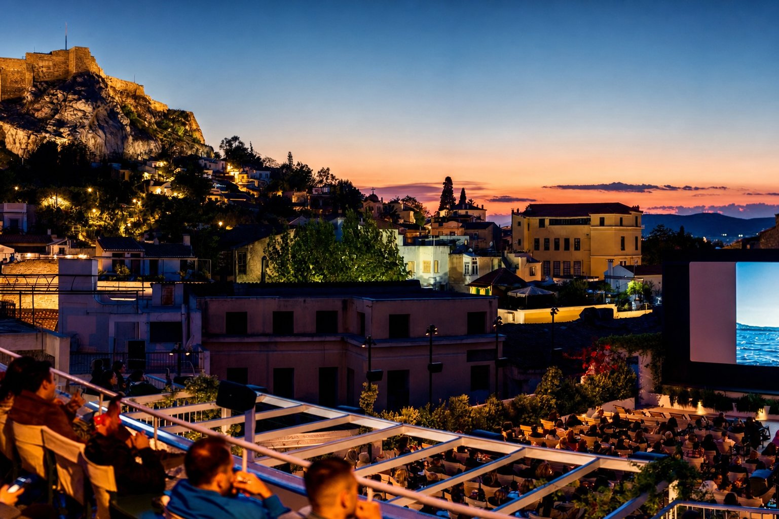 Cine Paris, Plaka
