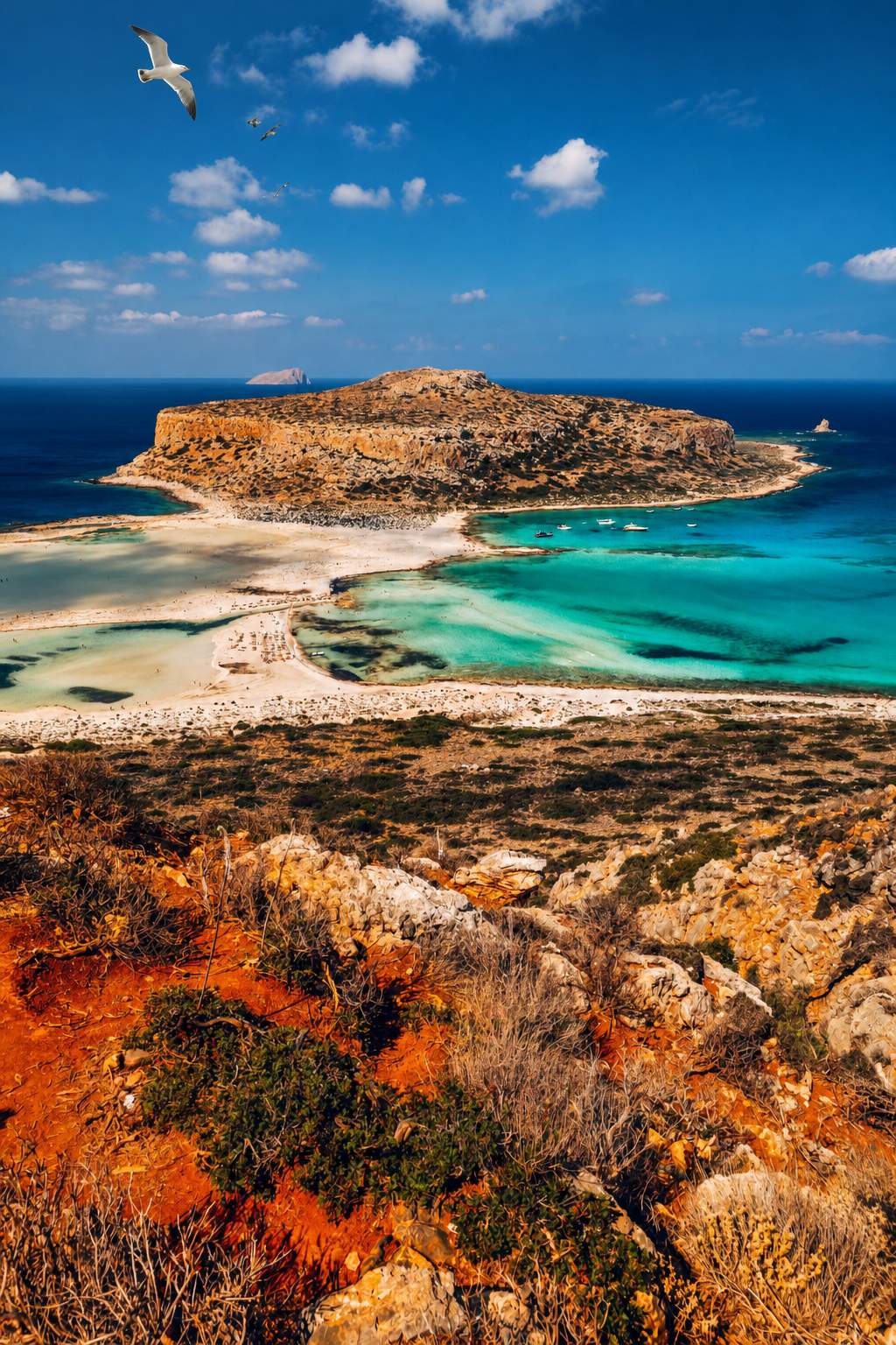 Kissamos beyond the famous beaches: Balos Lagoon on Crete&rsquo;s western coast