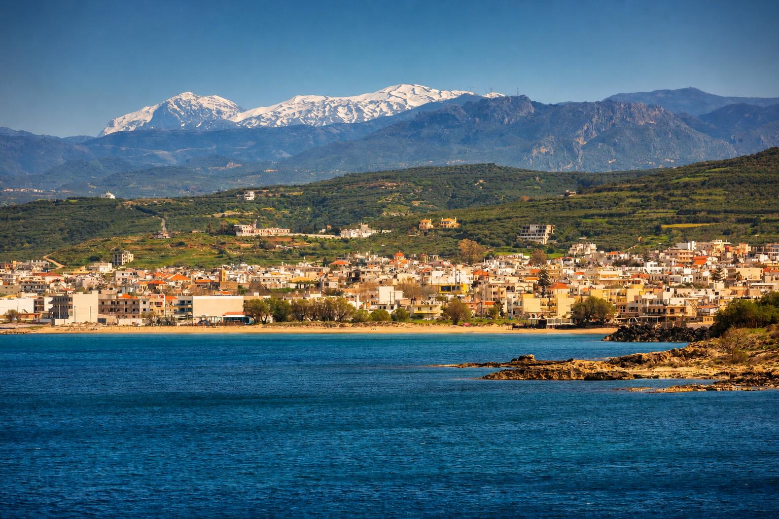 Kissamos beyond the famous beaches: Kissamos town and the surrounding Chania landscape