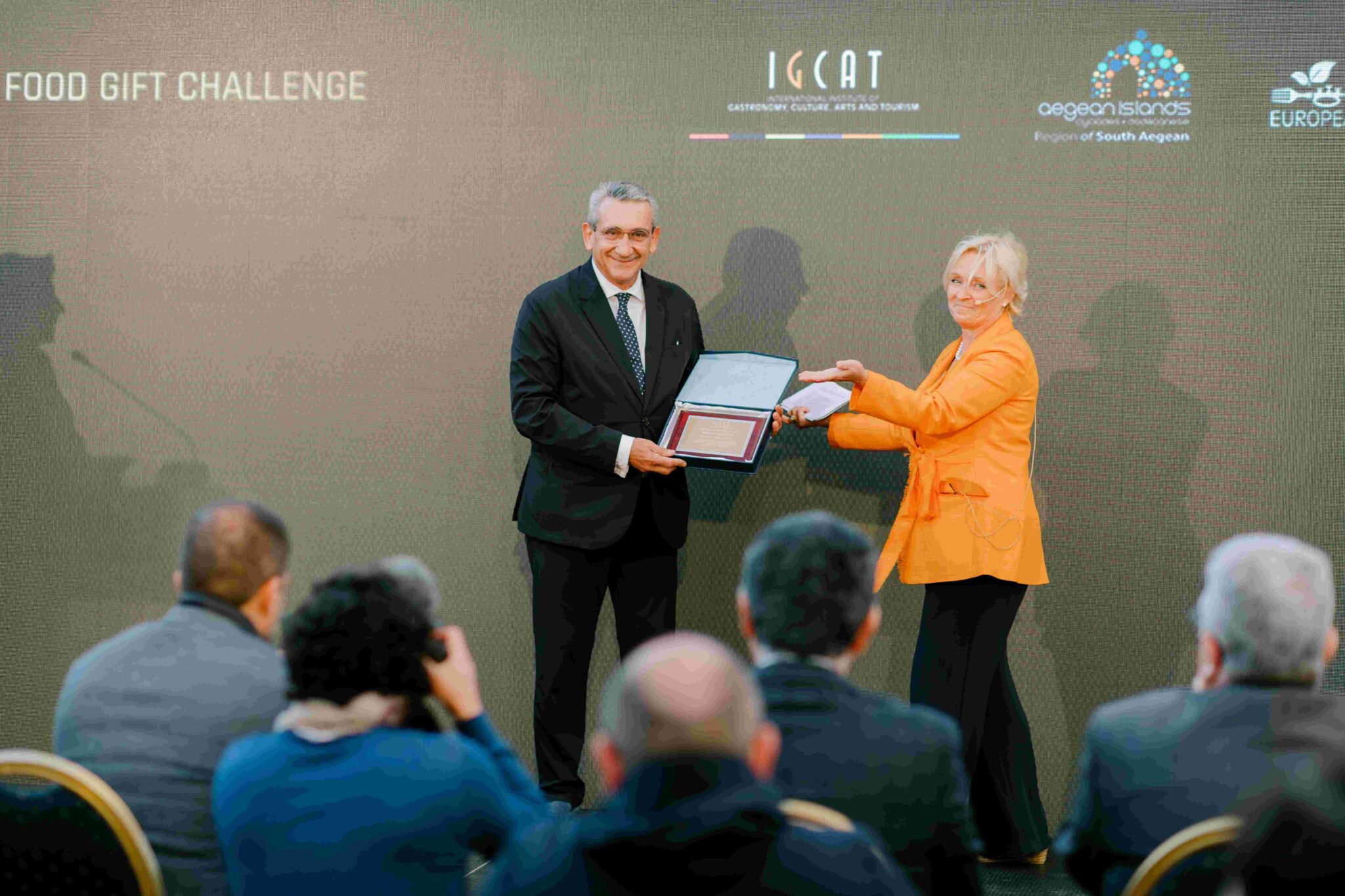 Aegean cuisine: His appointment as Gastronomy Ambassador by the International Institute of Gastronomy, Culture, Arts and Tourism (IGCAT)