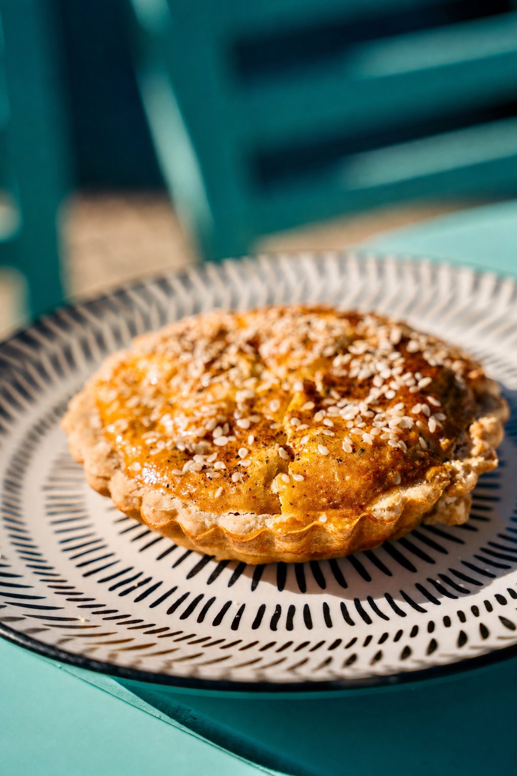 Cheese pie in Leros / Photo: Kostis Angelopoulos